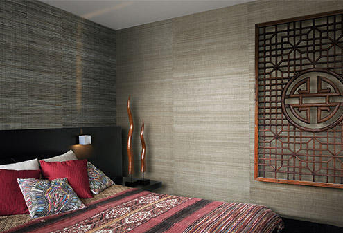 maison-interiors-brown-white-textured-wallpaper