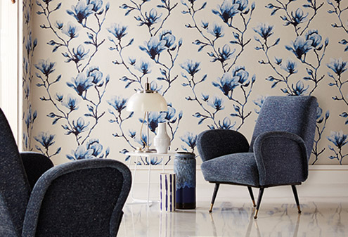 maison-interiors-flower-blue-momentum-wallpaper